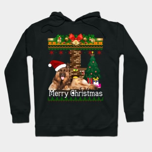 Ugly Christmas Sweater GERMAN SHEPHERD Hoodie